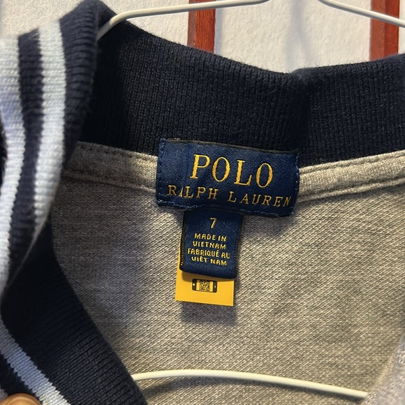 Polo by Ralph Lauren Gray polo shirt BOYS - Picture 2 of 4